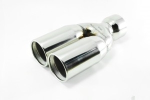 Enderør 2,5'' med 2x3'' utblås