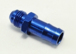 AN10 17mm Slange Rett -Han -Blå