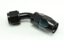 AN4 Slangekobling 30 vinkel -Sort-