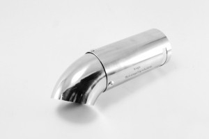 Enderør 2,5'' med 2,5'' bøyd utblås