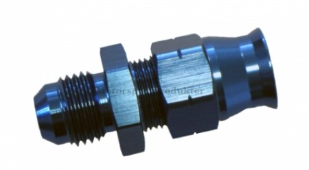 AN6 tilkobling til 3/8´´ aluminiumsrør -han utgang-